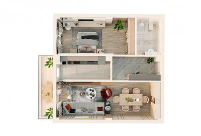 Proiect NOU - Apartamente de vanzare - Valea Lupului Bloc 4 etaje cu lift - 5
