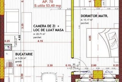 Garsonieră decomandată în Florești - 8