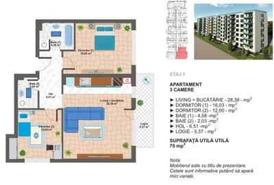 Metrou Aparatorii Patriei-3 Camere-DIRECT DEZVOLTATOR Metrou Aparatorii Patriei-3 Camere-DIRECT DEZVOLTATOR - 9