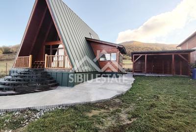 Casa de vacanta noua Sibiu Gura Raului, teren 1100mp - 5