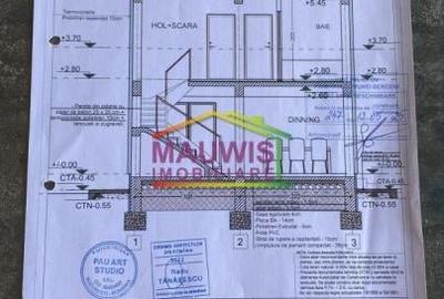 Vand casa noua individuala, proiect deosebit P 1 in zona Comuna Bercen - 7