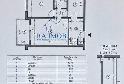 Apartament cu 2 camere decomandat în Cantacuzino - 15