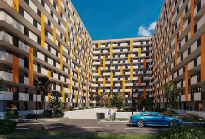 Apartament cu 2 camere semidecomandat în Central