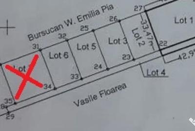 Teren de 1100 mp, în Băneasa