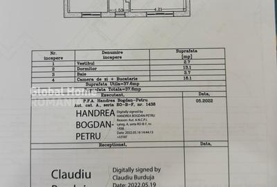 Apartament cu 2 camere decomandat, mobilat în Ștefăneștii de Jos - 12