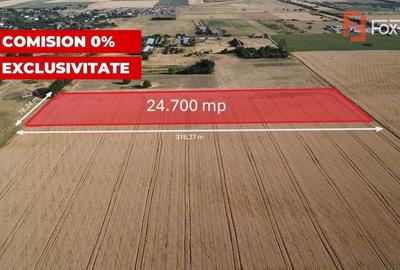 COMISION 0% Teren de vanzare intravilan de 24.700 mp - Padureni - 1