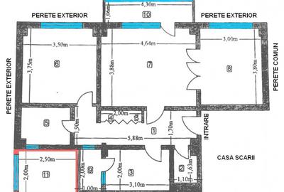 Apartament cu 3 camere decomandat în Ultracentral - 18