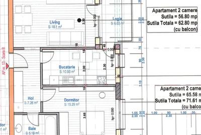 Apartament cu 2 camere decomandat în 1 Decembrie 1918 - 2