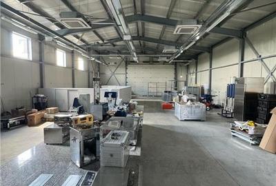 Teren 14.380mp si Spatiu industrial de vanzare in Ciorogarla la intersectie A0 c - 4