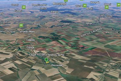 Vand casa 150 mp cu teren 6.230 mp si vedere la balta – Ileana, Calarasi - 3