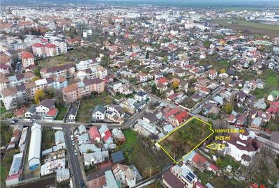 Teren 1.616 mp, D=28 ml, central zona case, autorizatie 3 cl - 2
