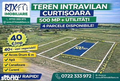 Teren de 500 mp, în Curtișoara - 1