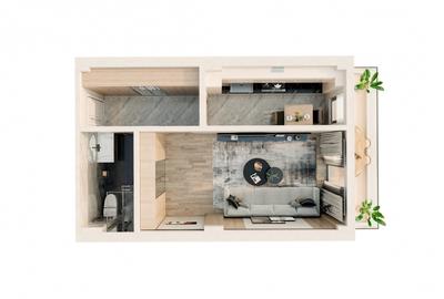 Proiect NOU - Apartamente de vanzare - Valea Lupului Bloc 4 etaje cu lift - 1