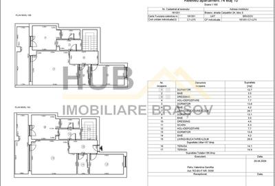 De vanzare Penthouse 2 Nivele | 6 Camere | Racadau | 158mp Utili - 12