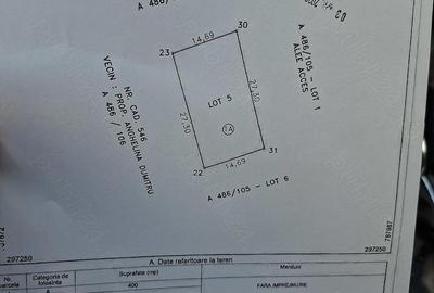 Teren de 400 mp, în Lazu - 3