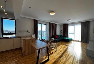 Apartament cu 4 camere semidecomandat, mobilat în Băneasa - 1