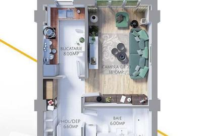 Garsonieră în Bartolomeu - 3