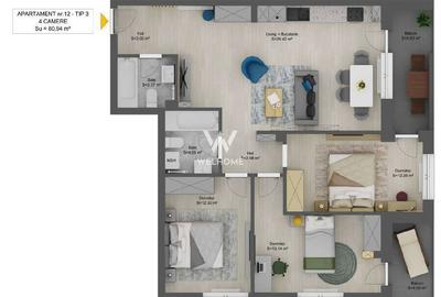 Apartament cu 4 camere în Șelimbăr - 5