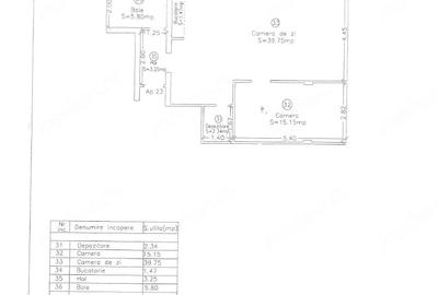 Apartament cu 2 camere semidecomandat în P-ța Unirii - 1
