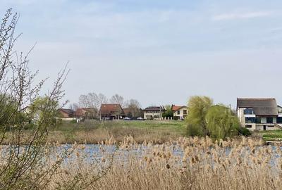 Teren vedere panoramica partial lac si padure, central,  toate utilitatile Teren vedere panoramica partial lac si padure, central,  toate utilitatile - 7