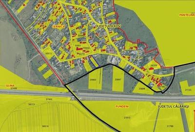 Teren Construcții intravilan de 2151 mp, în Cernica