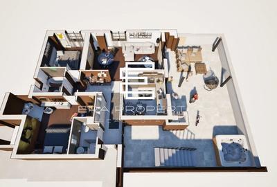 PENTHOUSE 3 CAMERE - 91 mp + 2 TERASE 191 mp | LA CHEIE | Calea Surii Mici - 11