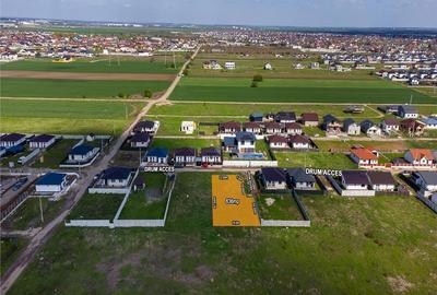 Berceni, Sf Ana, teren intravilan 836 mp, Stb 3 min, deschidere 17 ml - 6