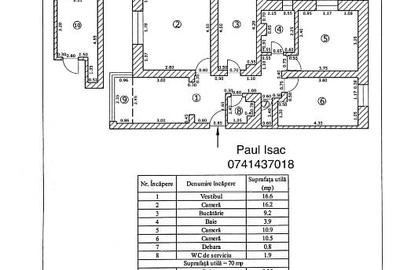 Apartament 3 camere  – Centrul Civic, Dealul Melcilor,Brașov | Direct proprietar - 13