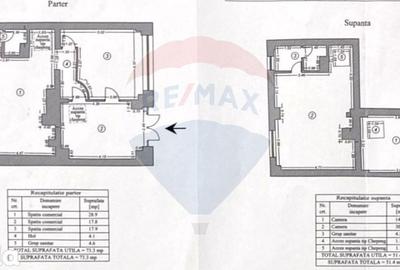 Spațiu comercial, de 125 mp, în 13 Septembrie - 1