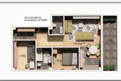 Vand apartamente in zona centrala - 2