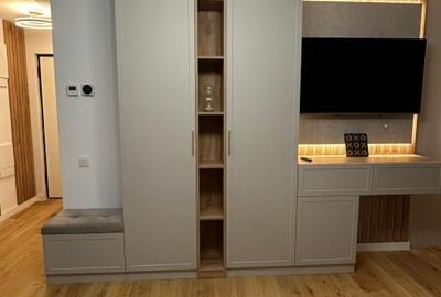 Unirii Prima Inchiriere - Bloc Nou Modern - Studio Mobilat si Utilat Complet - 7