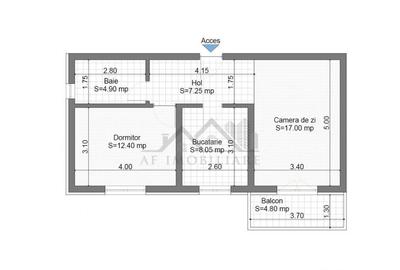 Apartament 2 camere cu loc parcare Valea Lupului - 1