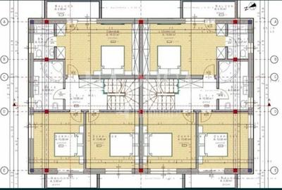 Duplex cu 4 camere cu Teren 200 Mp în Florești - 18