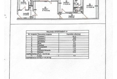 Apartament cu 3 camere semidecomandat în Circumvalațiunii - 3