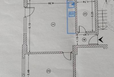 2 Camere -Centrala Proprie | Bloc 2012 | Decebal | Metrou Piata Muncii - 1
