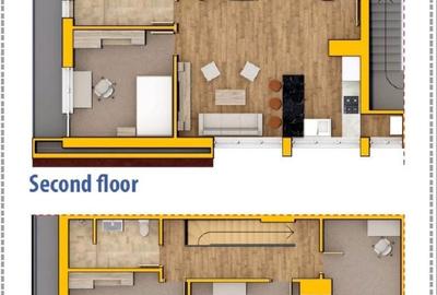 Apartament cu 4 camere decomandat în Curteni - 3