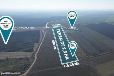 Teren de 2,8 ha pentru dezvoltare industriala, horeca sau fotovoltaice - 4