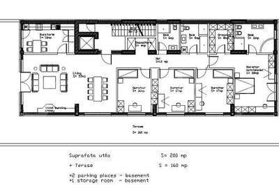 Apartament penthouse cu 5 camere | 160mp terasa - 24
