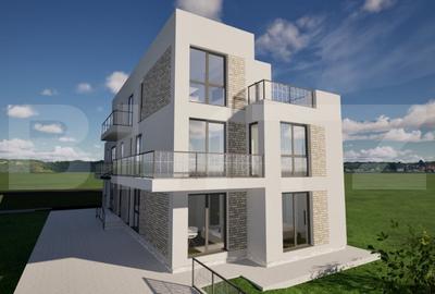 Apartament 2 camere in ansamblu rezidential nou cu terasa, zona Turda Noua