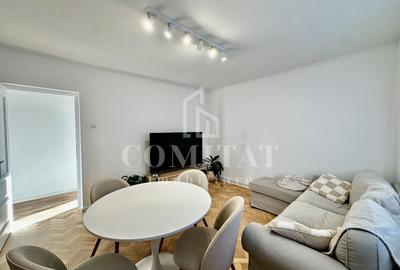 Apartament cu 3 camere decomandat, mobilat în Mănăștur