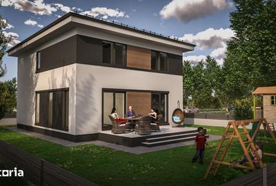 Casă cu 5 camere cu Teren 450 Mp în Domnești - 3