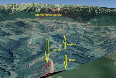 Teren de 2000 mp, în Peștera - 2