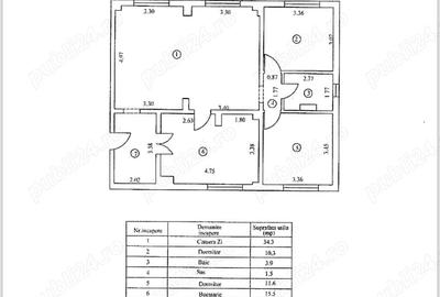 Apartament cu 4 camere semidecomandat în Central - 7