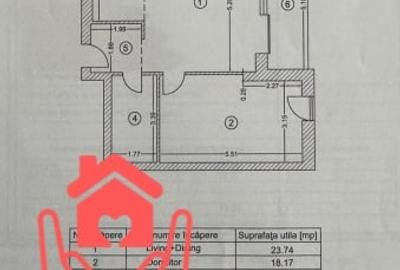Apartament cu 2 camere semidecomandat, mobilat în Băneasa - 30