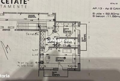 Apartament cu 2 camere semidecomandat în Sânpetru - 1
