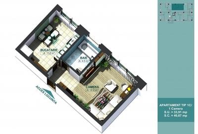 Promotie apartament 1 camera direct de la dezvoltator! - 2