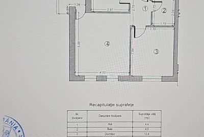 Apartament cu 2 camere semidecomandat în Central - 2