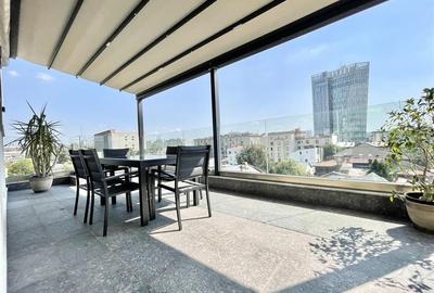 Apartament cu 3 camere decomandat, mobilat în Dorobanți