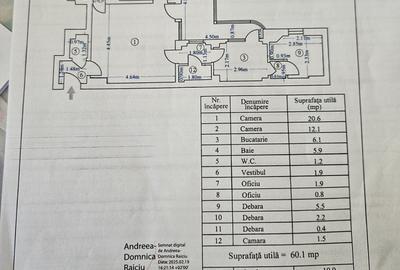 Apartament cu 2 camere decomandat, mobilat în Cișmigiu - 14