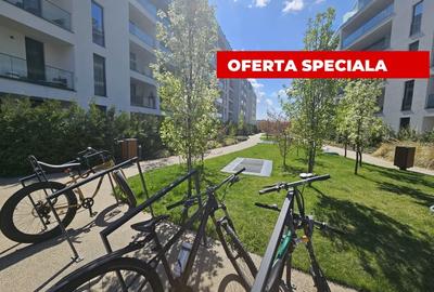 Baneasa Shopping City-2 camere mobilate, terasa 9 mp, parcare, COMISION 0%! - 2